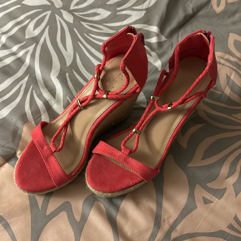 Charlotte Russe Pink Wedges